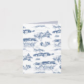 Chattanooga Toile Blue Kaart (Voorkant)