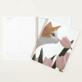 Chatte Douce au Gingembre avec des Fleurs (Devant avec enveloppe)