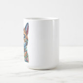 Chatte mignonne Christmas Mug (Centre)
