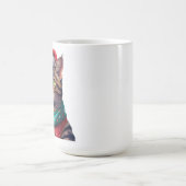 Chatte mignonne Christmas Mug (Centre)