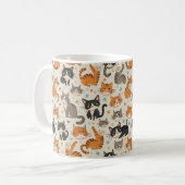 chatte mignonne Mug (Devant gauche)