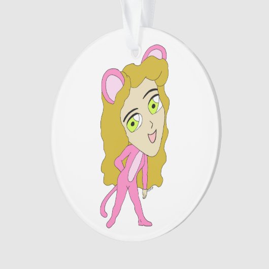 chatte rose (devant)