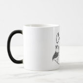Chatte sans enfant Lady voyage mug (Gauche)
