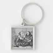 Chatten, illustratie sleutelhanger (Voorkant)