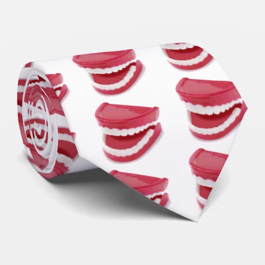 Chattering Teeth Stropdas (Opgerold)