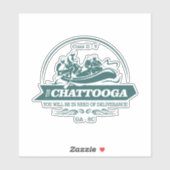 Chattooga Rivier (rafting2) Sticker (Vel)