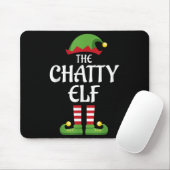 Chatty Elf Family Matching Group Kerstmis Muismat (Met muis)