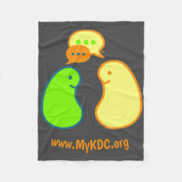 Chatty Kidney Blanket Fleece Deken