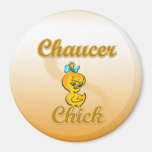 Chaucer Chick Magneet