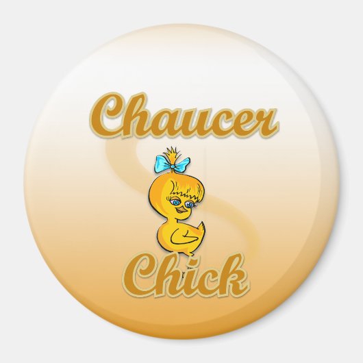 Chaucer Chick Magneet (Voorkant)