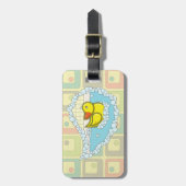 Chaucer de Rubber Duck Bagagelabel (Voorkant verticaal)