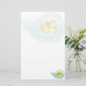 Chaucer de Rubber Duck Briefpapier (Staand voorkant)