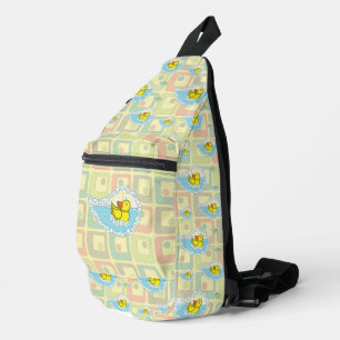 Chaucer de rubber eend sling bag