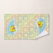 Chaucer de rubberen eendenhanddoekset bad handdoek (Handdoek)