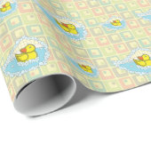 Chaucer het Rubber Duck Wrapping Papier (Rol Hoek)