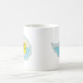 Chaucer le canard en caoutchouc Mug (Centre)