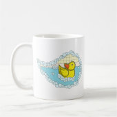 Chaucer le canard en caoutchouc Mug (Gauche)
