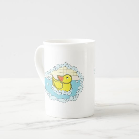 Chaucer le canard en caoutchouc Spécialité Mug (Devant gauche)