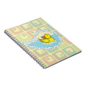 Chaucer le Carnet de canard en caoutchouc (Côté Droit)