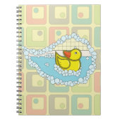 Chaucer le Carnet de canard en caoutchouc (Devant)