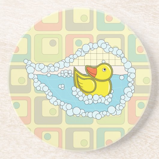 Chaucer le Dessous de verre de grès de canard en c (Devant)