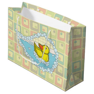 Chaucer le sac en caoutchouc de cadeau de canard
