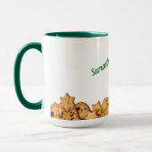 Chaud cacao & Cookies Mug personnalisé (Gauche)