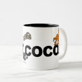 Chaud cacao Kitty Mug (Devant droit)