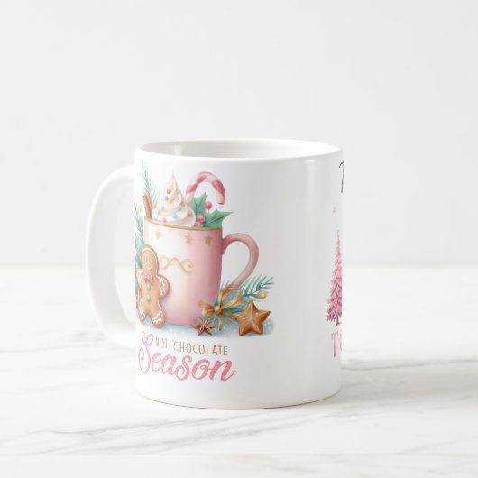 Chaud cacao Saison Mug (Devant gauche)