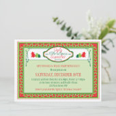 Chaud de Noël moche Fête Invitation (Debout devant)