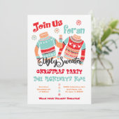 Chaud doux Noël Invitation (Debout devant)