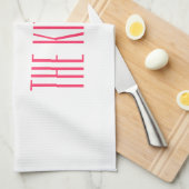 Chaud et frais la serviette de thé de cuisine (Quart Plié)