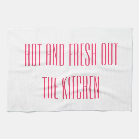 Chaud et frais la serviette de thé de cuisine (Horizontal)