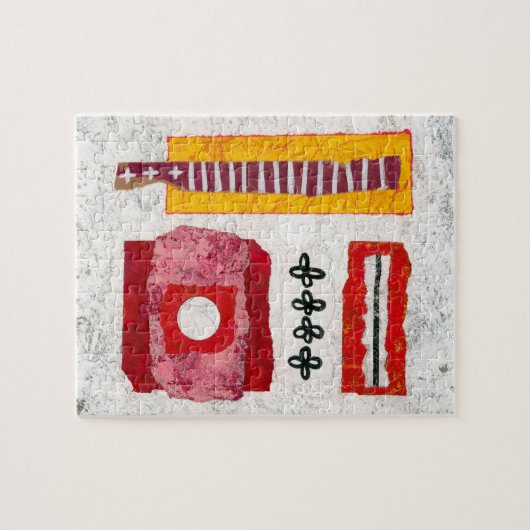 Chaud Ici Jigsaw Puzzle - Art Abstrait (Horizontal)