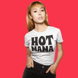 CHAUD MAMA FUNNY LADIES T-SHIRTS