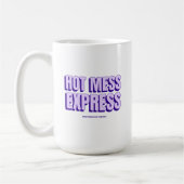 Chaud Mess Express café Mug (Gauche)