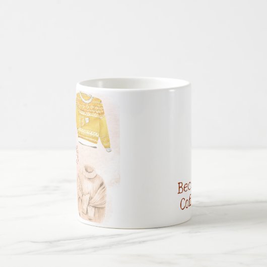 Chaud Météo Chute Mug personnalisé (Centre)