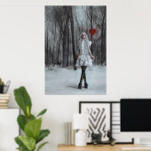 Chaud mon coeur Poster (Bureau à domicile)