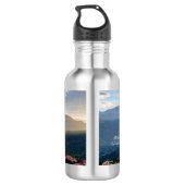 Chaud Pikes Peak Sunset Bouteille d'eau (Dos)
