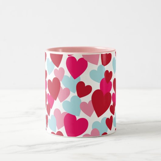 Chaud rose amour Mug (Centre)