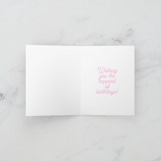 Chaud Rose Parties scintillant Bokee Texte personn (Intérieur)