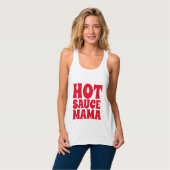 CHAUD SAUCE MAMA Dames T-shirts Tee - shirts (Devant entier)