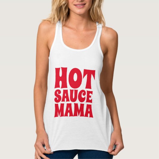 CHAUD SAUCE MAMA Dames T-shirts Tee - shirts (Devant)