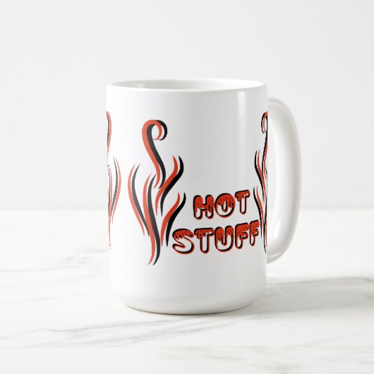 Chaud Stuff classique Mug (Devant droit)