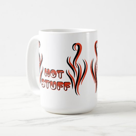 Chaud Stuff classique Mug (Devant gauche)