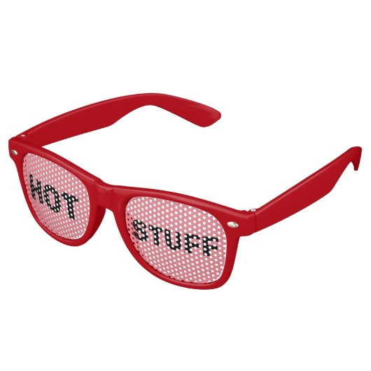CHAUD STUFF FUNNY FUNNY PARTY LUNETTES DE SOLEIL (Angulaire)