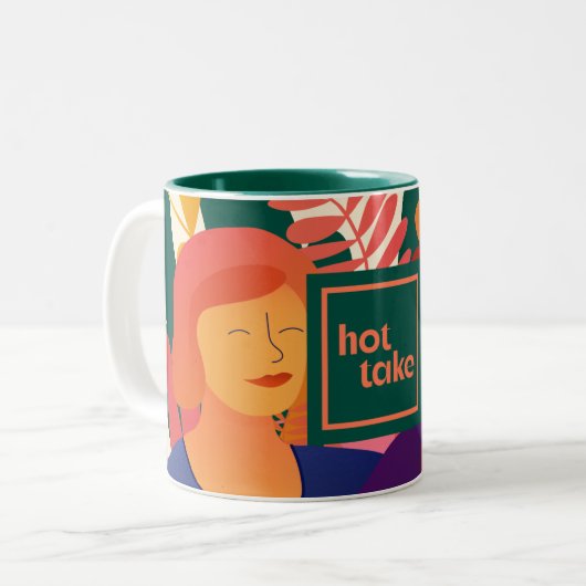 Chaud Take Mug (Devant gauche)