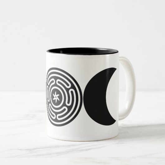 Chaudière à deux tons de café Mug (Devant droit)