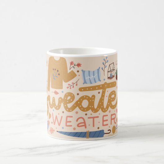 Chaudron / Mug d'automne confortable (Centre)