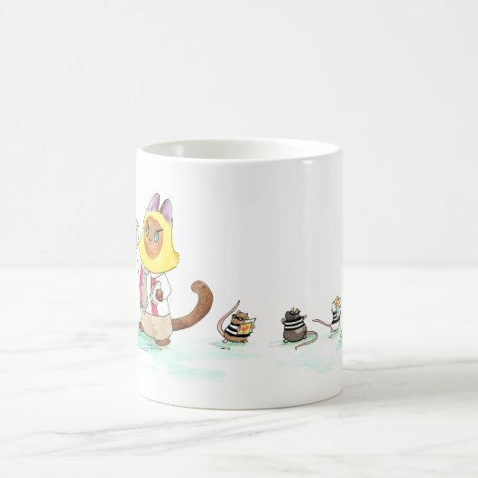 Chauffage classique Mug blanc (Centre)